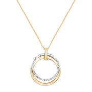 9K Yellow / White Gold Ladies' 18 Inch Necklace | Charmé