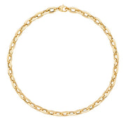 9K Yellow Gold Ladies' 17 Inch Fancy Necklace
