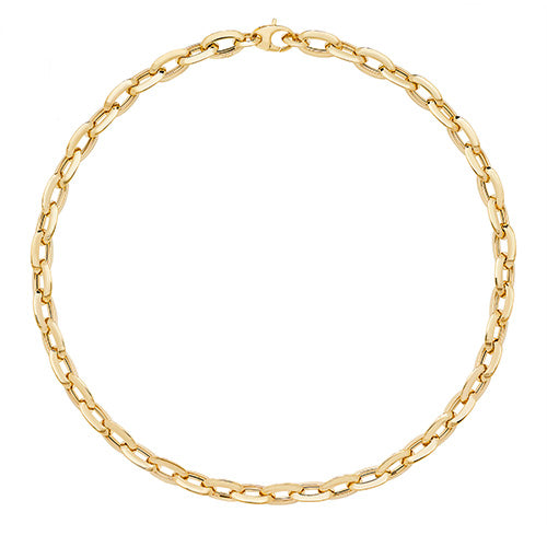 9K Yellow Gold Ladies' 17 Inch Fancy Necklace | Charmé