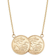 9K Yellow Gold Ladies' 17 Inch Full Soverign Pattern | Charmé