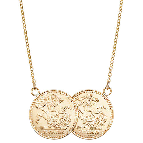 9K Yellow Gold Ladies' 17 Inch Full Soverign Pattern | Charmé
