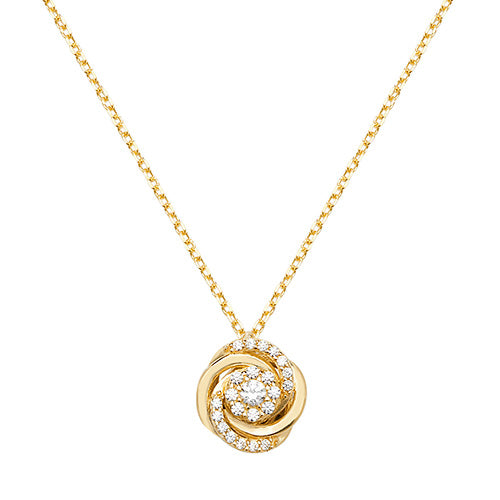 9K Yellow Gold Ladies' 18 Inch Necklace | Charmé