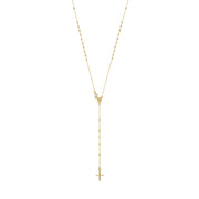 9K Yellow Gold Ladies Gold Rosary Necklace