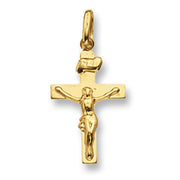 9K Yellow Gold Crucifix Pendant | Charmé
