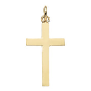 9K Yellow Gold Cross Pendant