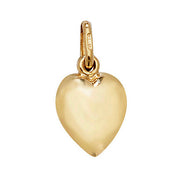 9K Yellow Gold Medium Heart Pendant | Charmé