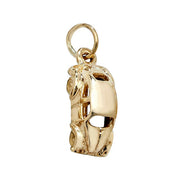9K Yellow Gold Beetle Pendant | Charme