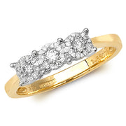 Diamond Ring in 9K Gold