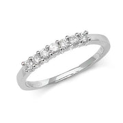 Diamond Ring in 9K White Gold