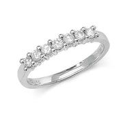 Diamond Ring in 9K White Gold