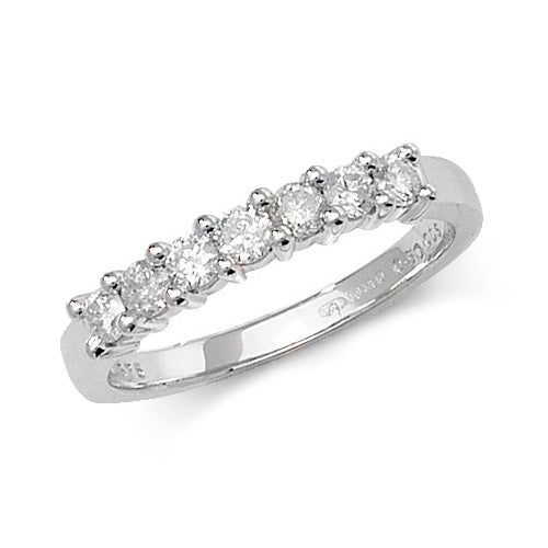 Diamond Ring in 9K White Gold