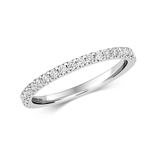 Diamond Ring in 9K White Gold