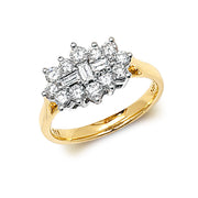 Diamond Ring in 9K Gold