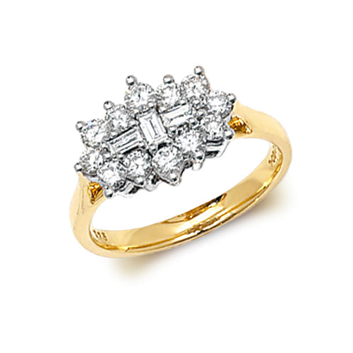 Diamond Ring in 9K Gold