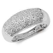 Diamond Ring in 9K White Gold