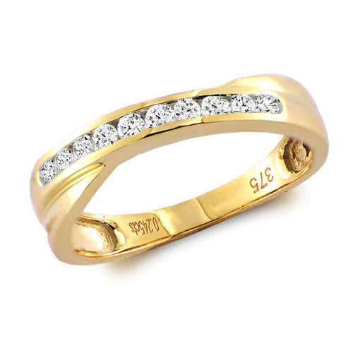 Diamond Ring in 9K Gold