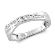 Diamond Ring in 9K White Gold