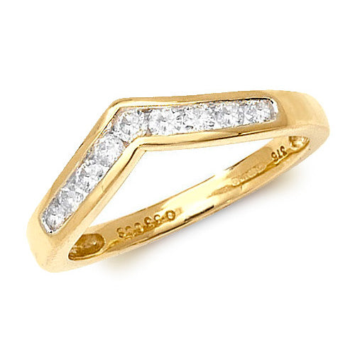 Diamond Ring in 9K Gold