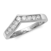 Diamond Ring in 9K White Gold