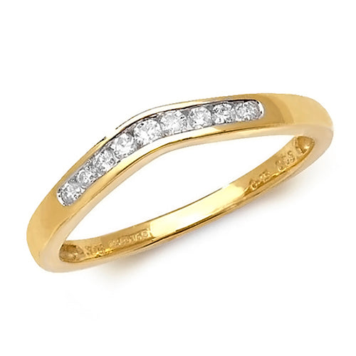 Diamond Ring in 9K Gold