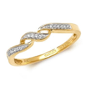 Diamond Ring in 9K Gold