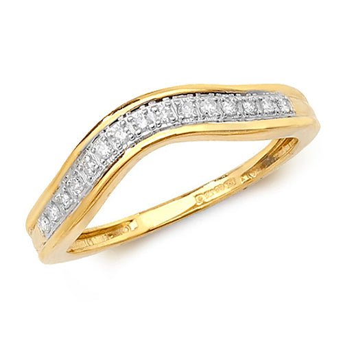 Diamond Ring in 9K Gold