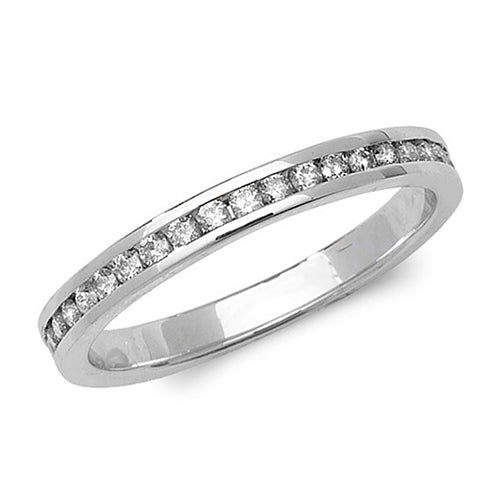 Diamond Ring in 9K White Gold