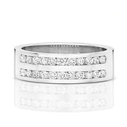 Diamond Ring in 9K White Gold