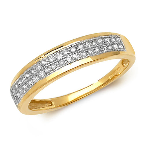 Diamond Ring in 9K Gold