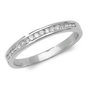 Diamond Ring in 9K White Gold