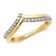 Diamond Ring in 9K Gold