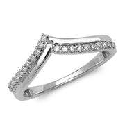 Diamond Ring in 9K White Gold