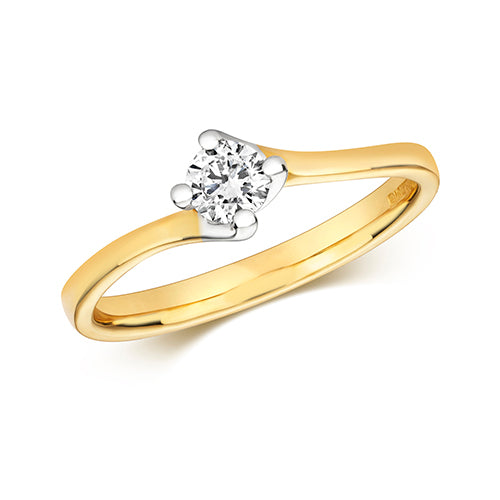 Diamond Ring in 9K Gold