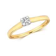 Diamond Ring in 9K Gold