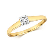 Diamond Ring in 9K Gold