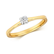 Diamond Ring in 9K Gold