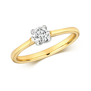 Diamond Ring in 9K Gold