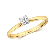 Diamond Ring in 9K Gold