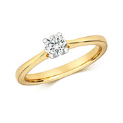 0.35ct Diamond Ring in 9K Gold | Charmé