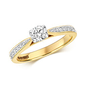 0.47ct Diamond Ring in 9K Gold | Charmé
