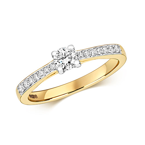 Diamond Ring in 9K Gold