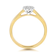 Diamond Ring in 9K Gold