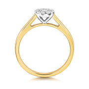 Diamond Ring in 9K Gold