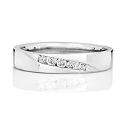 Diamond Ring in 9K White Gold