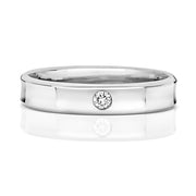 Diamond Ring in 9K White Gold