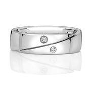 Diamond Ring in 9K White Gold