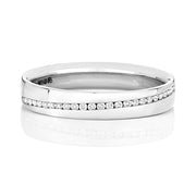 Diamond Ring in 9K White Gold