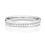 Diamond Ring in 9K White Gold