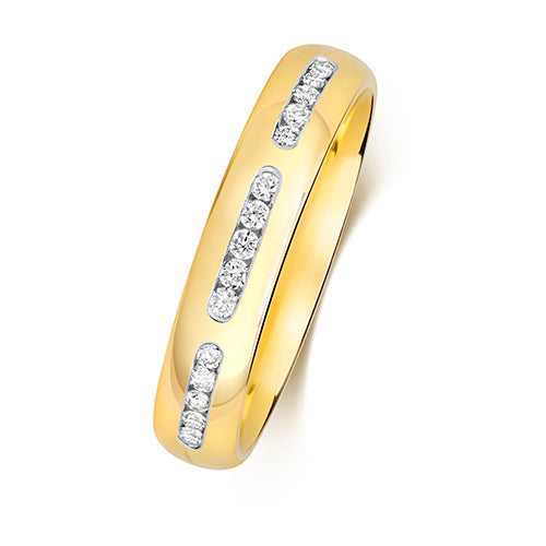 Diamond Ring in 9K Gold