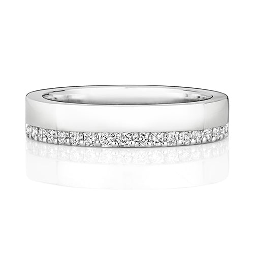 Diamond Ring in 9K White Gold